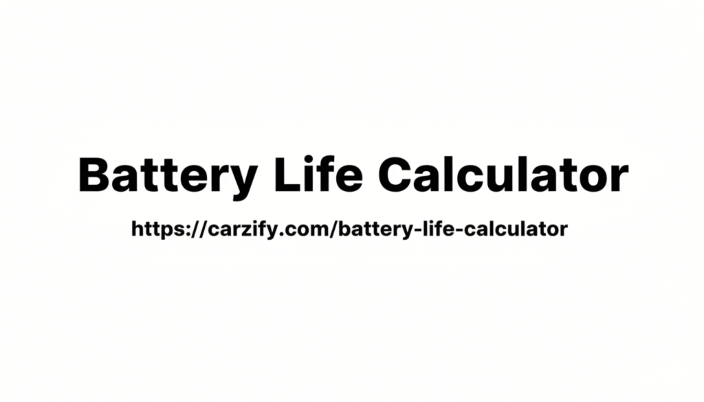 Battery Life Calculator
